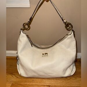 Coach Soho White Leather Hobo - Vintage Y2K Slouchy Bag